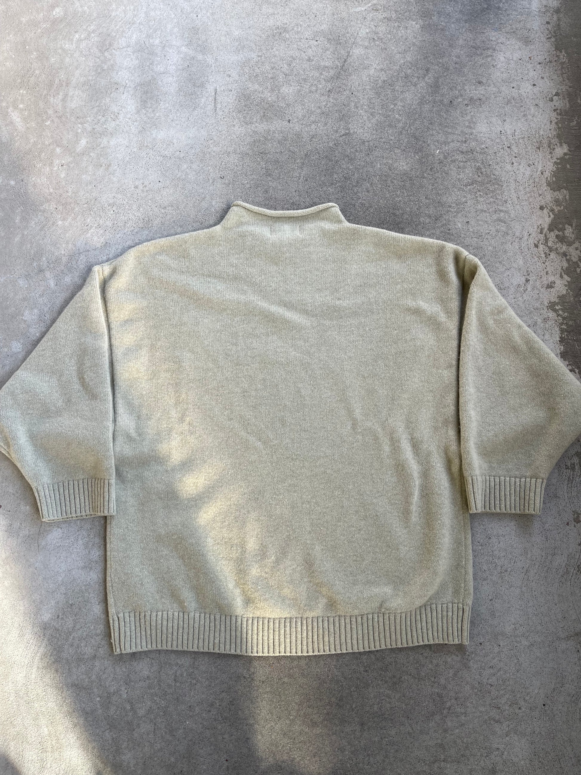 Pre-loved James Street Co Marled Funnel Sweater - M