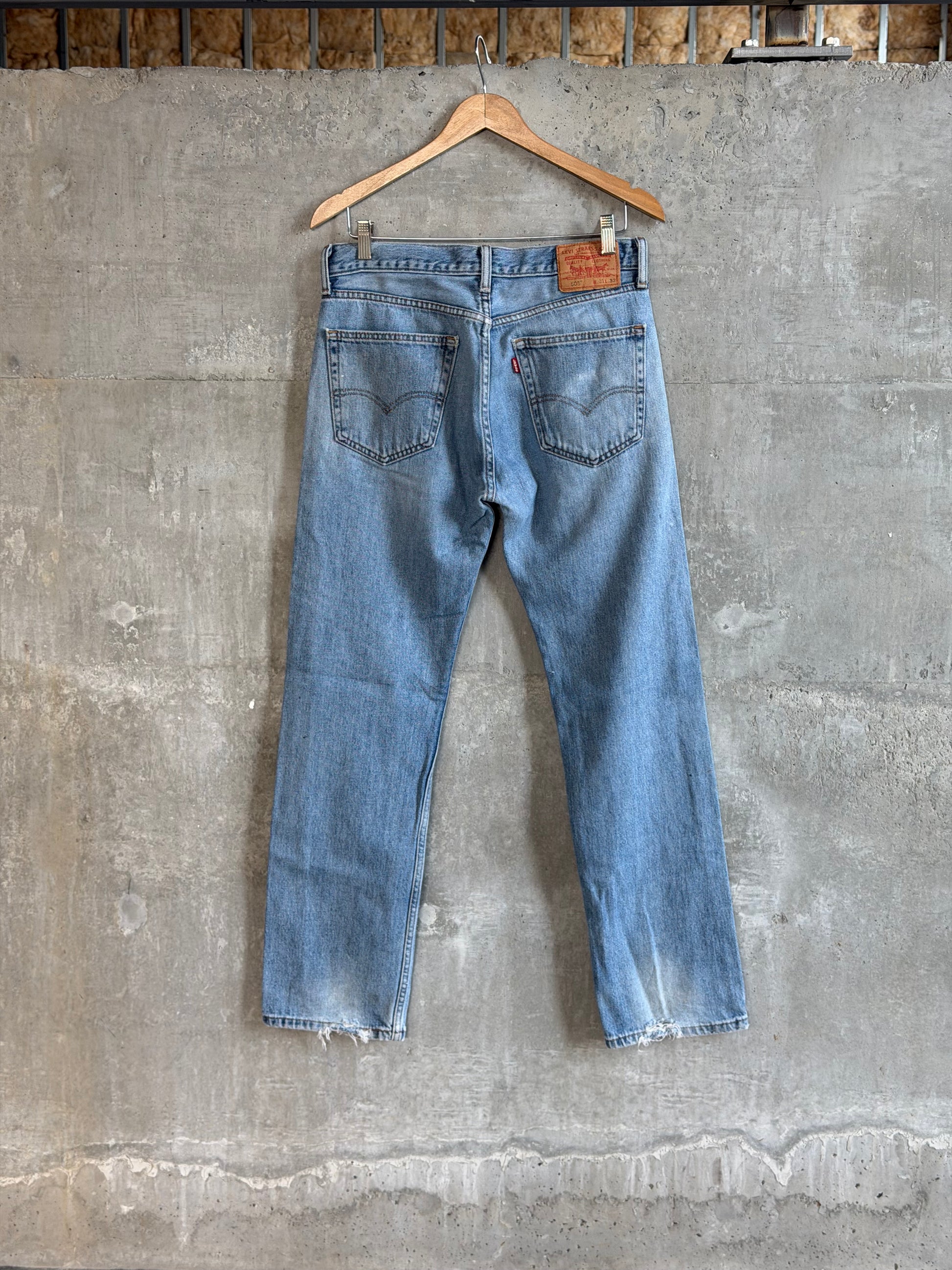 Vintage Levi's 505 Paint Splatter Denim - 32" W