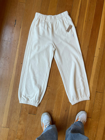Le Bon Shoppe French Terry Balloon Pants in NATURAL - ( select size )