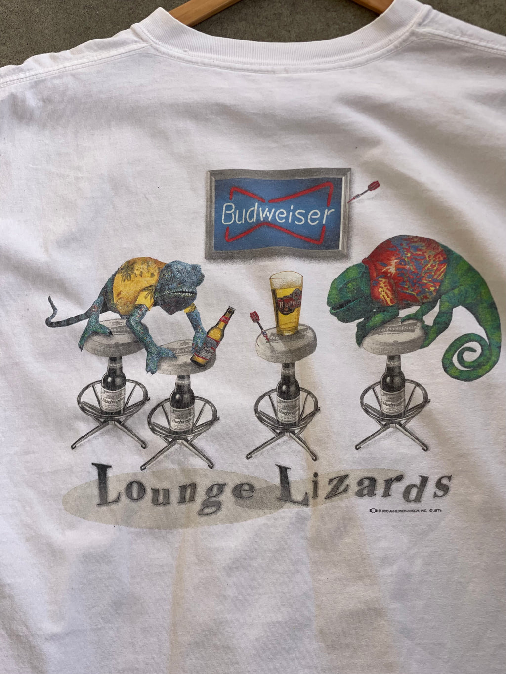 Vintage 90s Budwiser Tee - L
