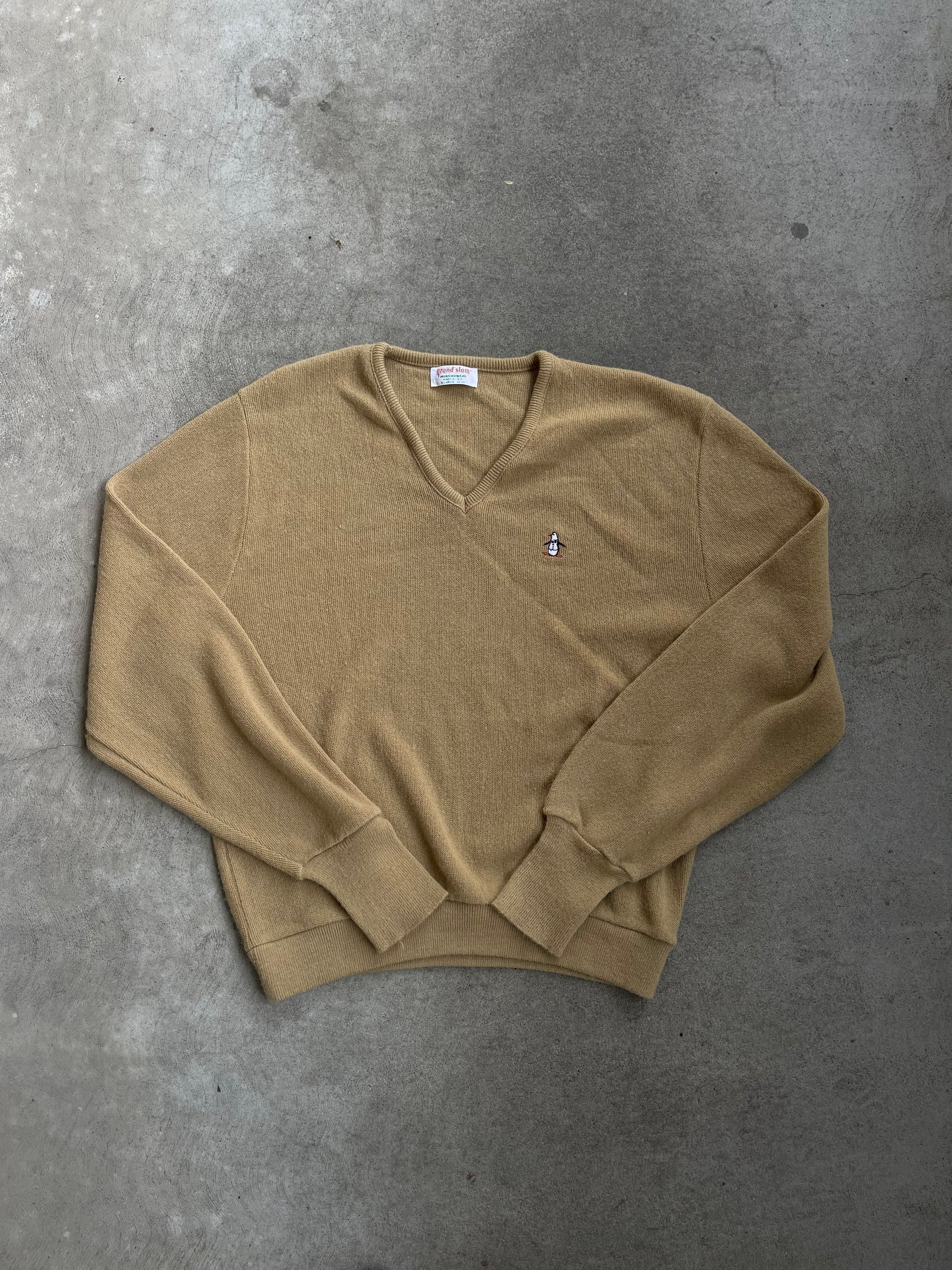 Vintage Dad Sweater in BUTTERSCOTCH - L