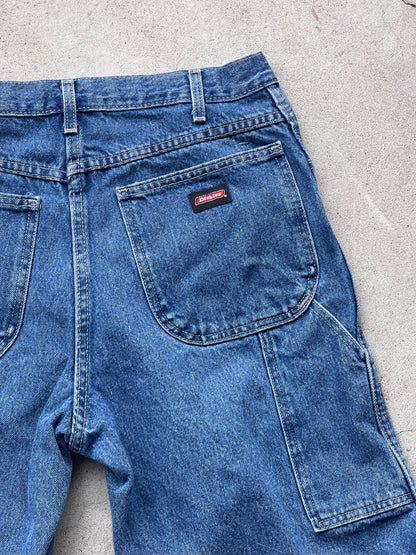 Dickies Denim Carpenter Shorts - 34" W