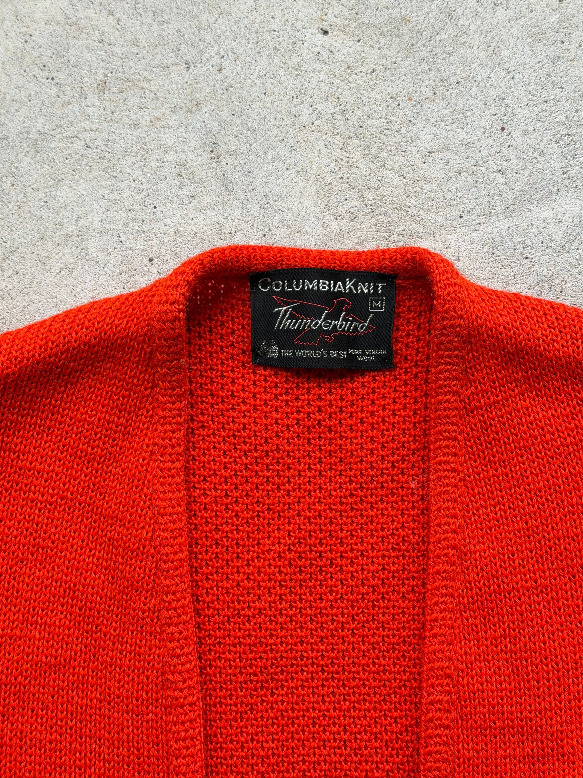 Vintage Wool Knit Vest POPPY - M