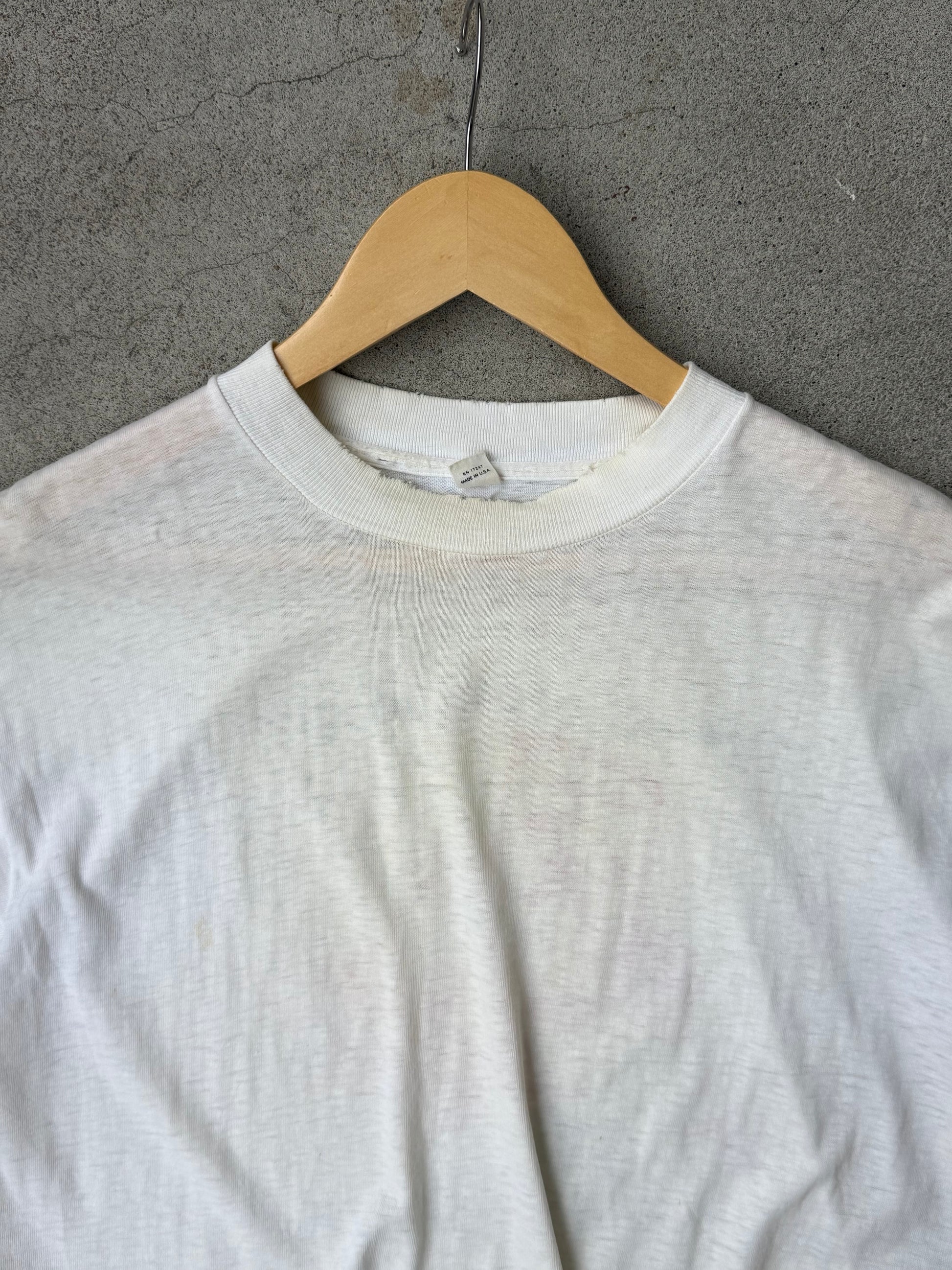 Vintage 1970s University of Washington Husky Ski Team Tee - L