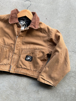 Vintage REWORKED Crop Workwear Jacket - Kid/Youth