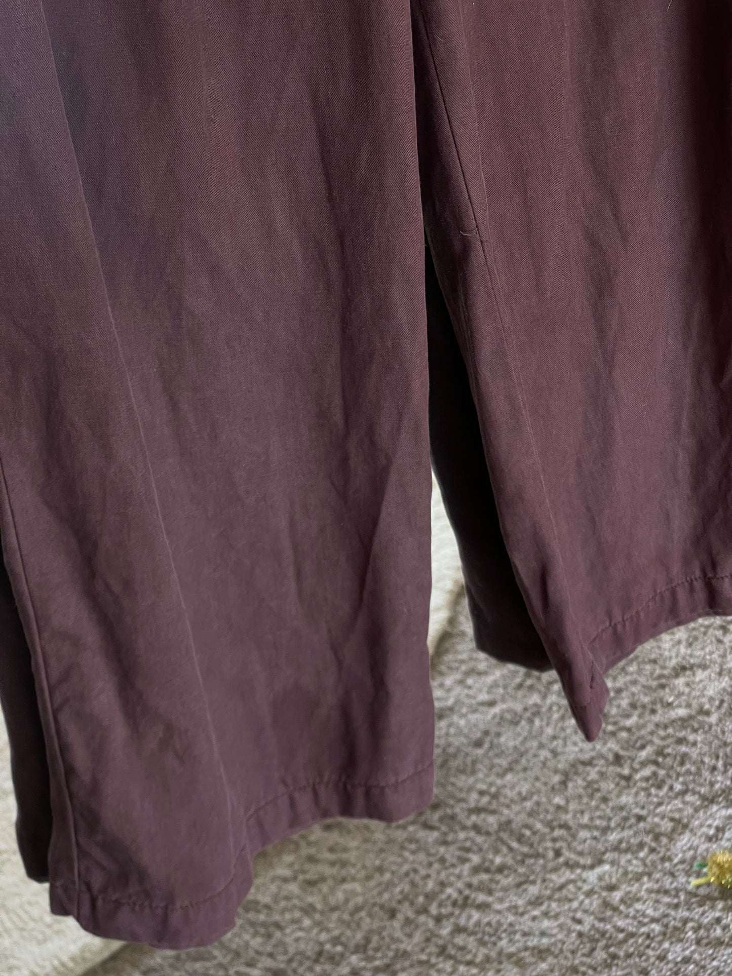 Pre-loved Madewell Harlow Trousers ( Brown ) - Size 8