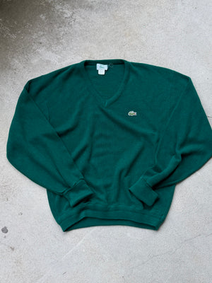 Vintage Dad Sweater in EMERALD - L