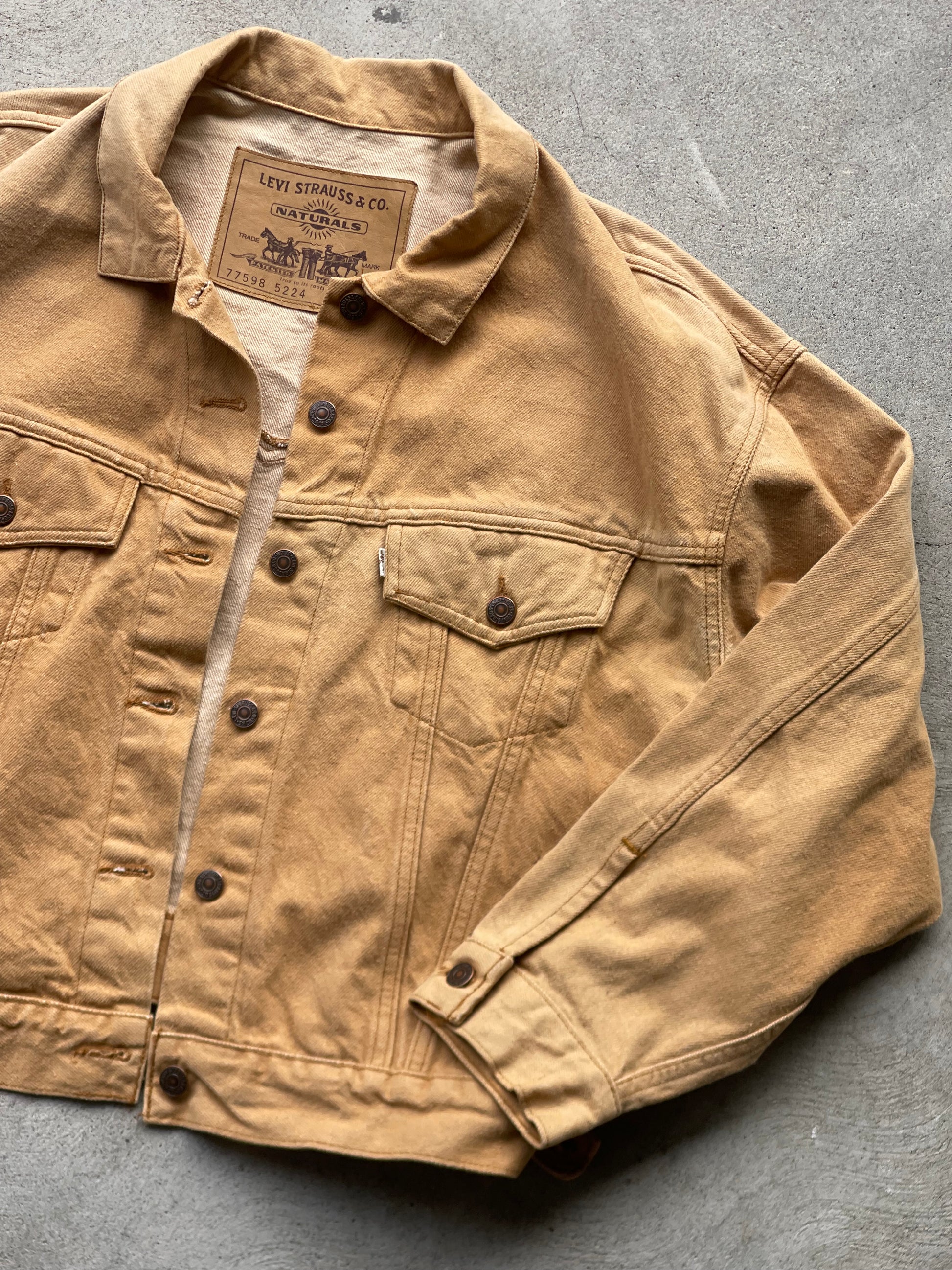 Vintage 1980s Levi’s x Sally Fox Denim Jacket - M/L