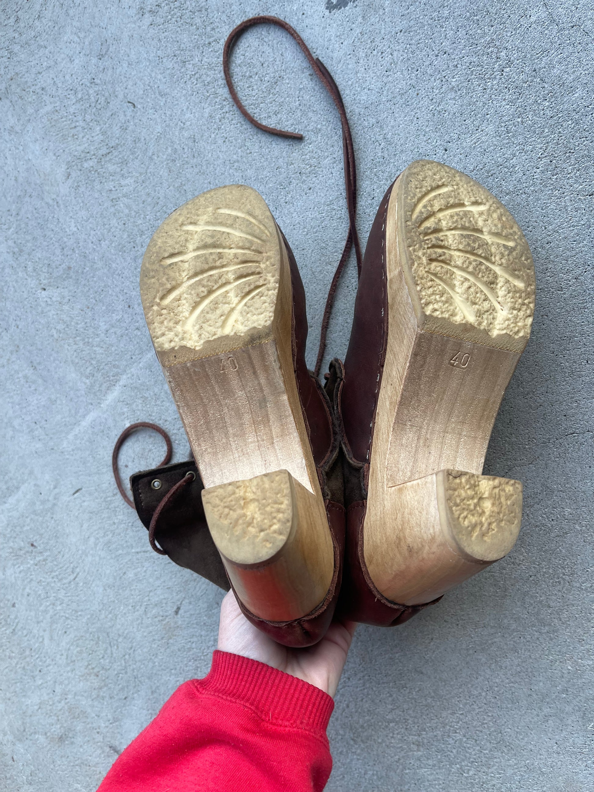 No 6 Shearling Clog Boots - 9 (40)