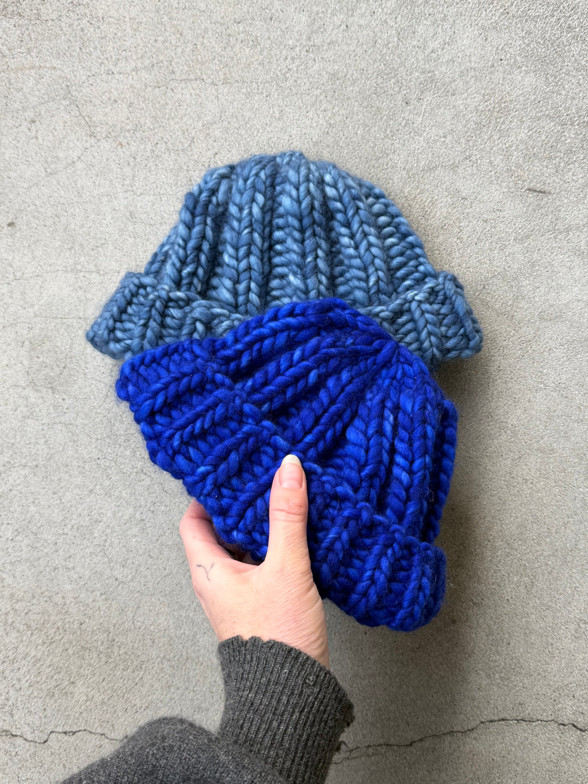 the Watch Cap - Knitting Pattern ( DIGITAL DOWNLOAD )
