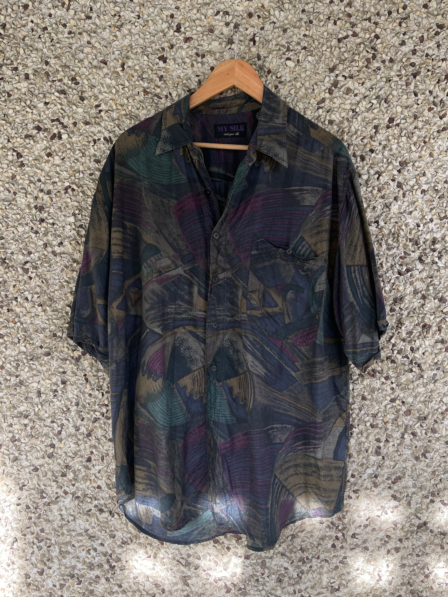 Vintage Silk Shirt - OS