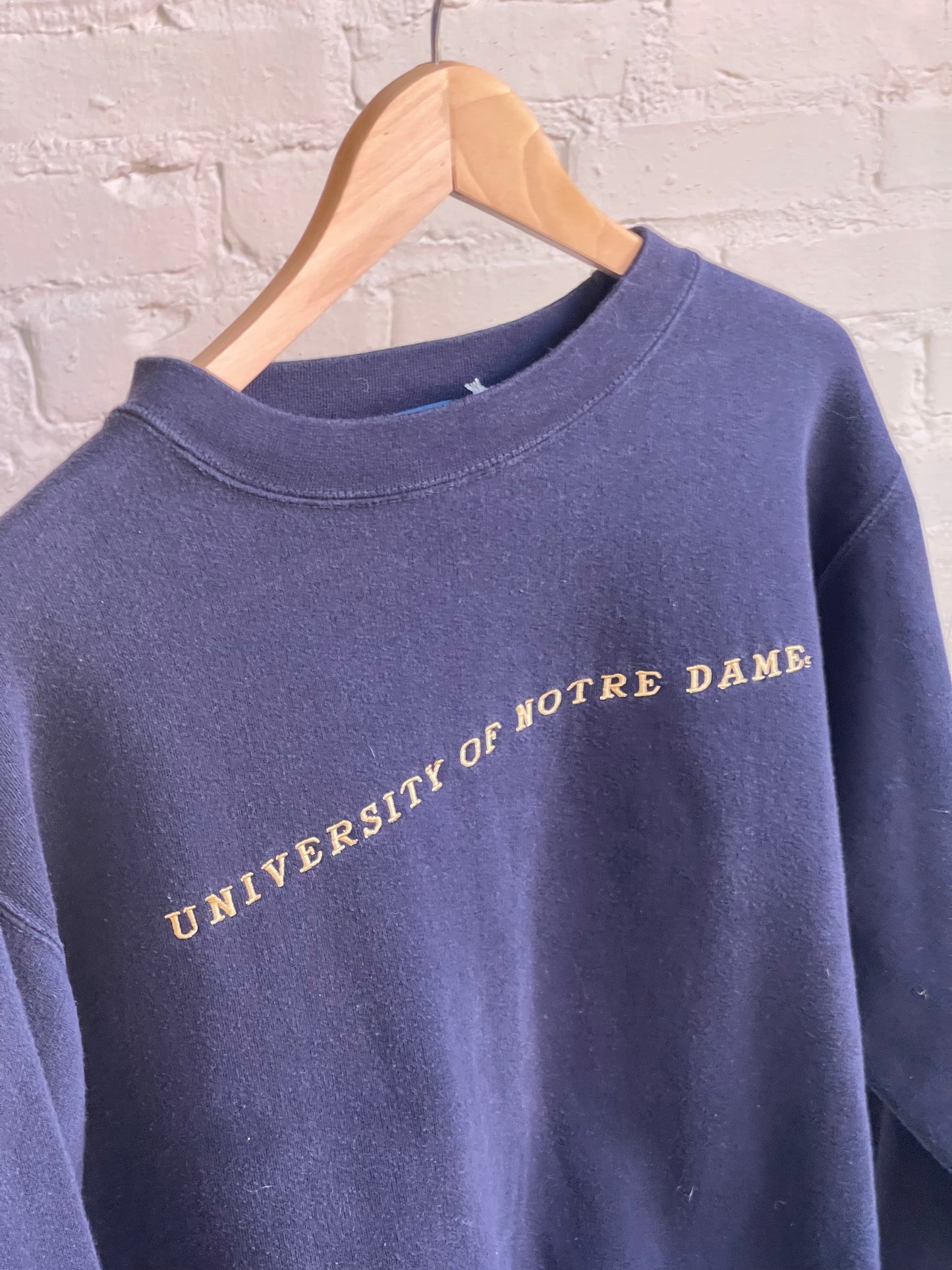 ( @ September ) Vintage Notre Dame Crewneck - M/L