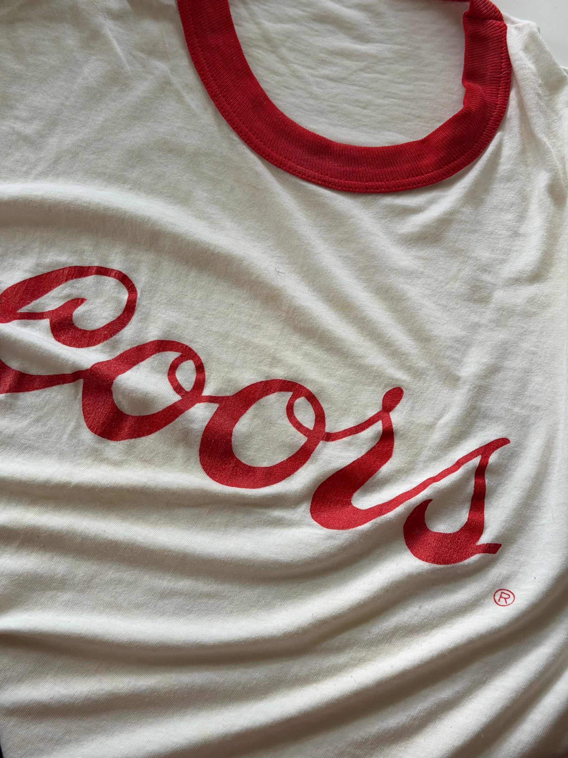 Vintage Coors Ringer Tee - M/L
