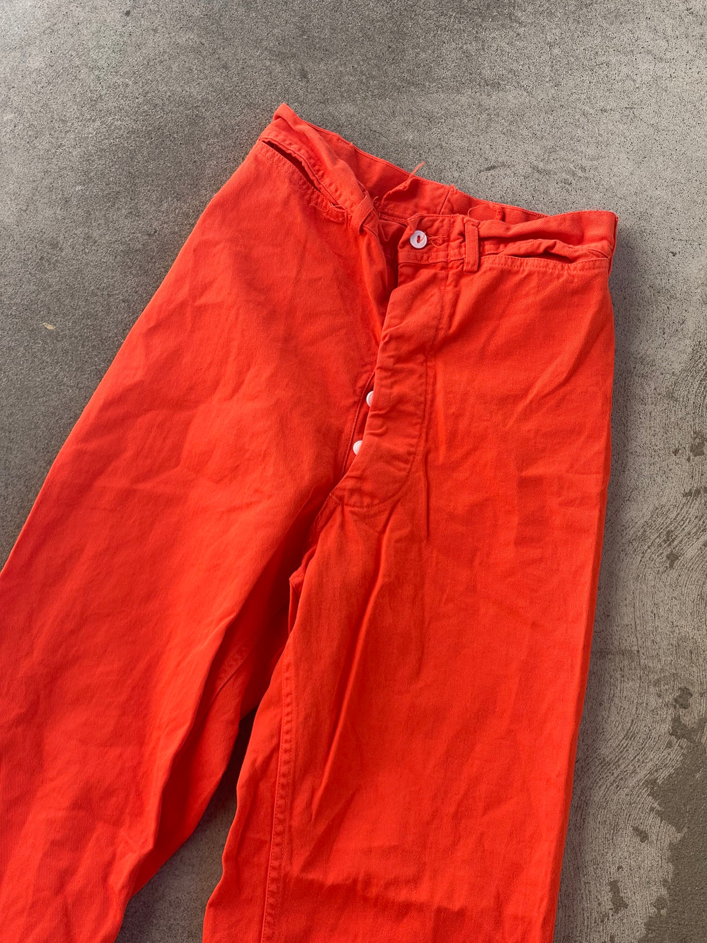 Vintage Overdyed Wide Leg Sailor Pant TOMATO - 25"