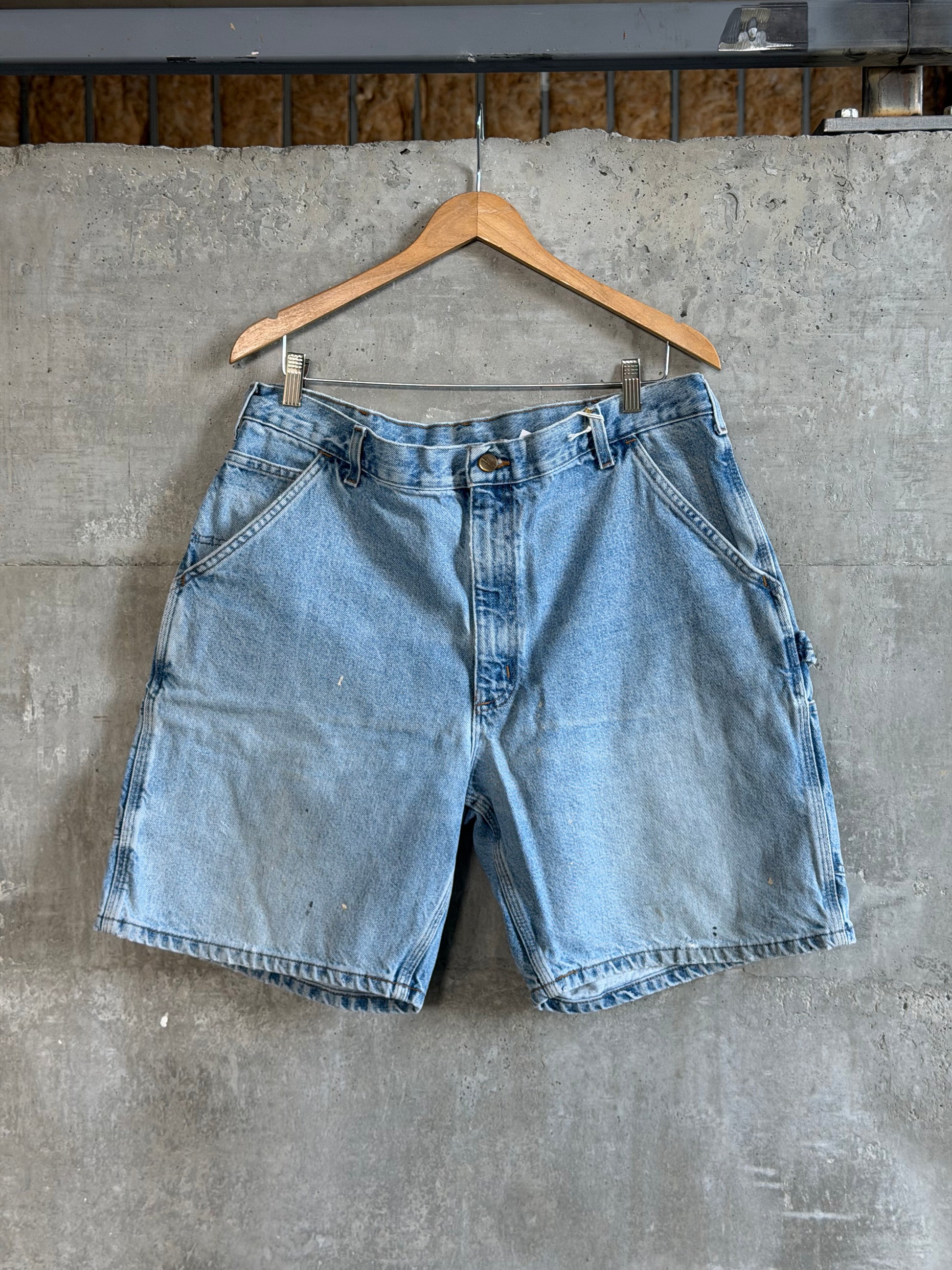 Carhartt Denim Carpenter Shorts - 38" W