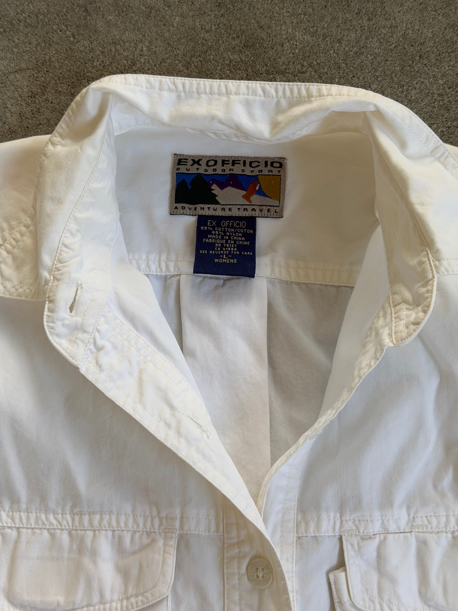 Vintage EXOFFICIO Adventure Shirt - L