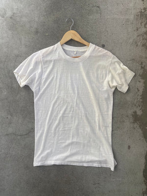 Vintage Paper Thin Crew Neck - PALE CREAM - S