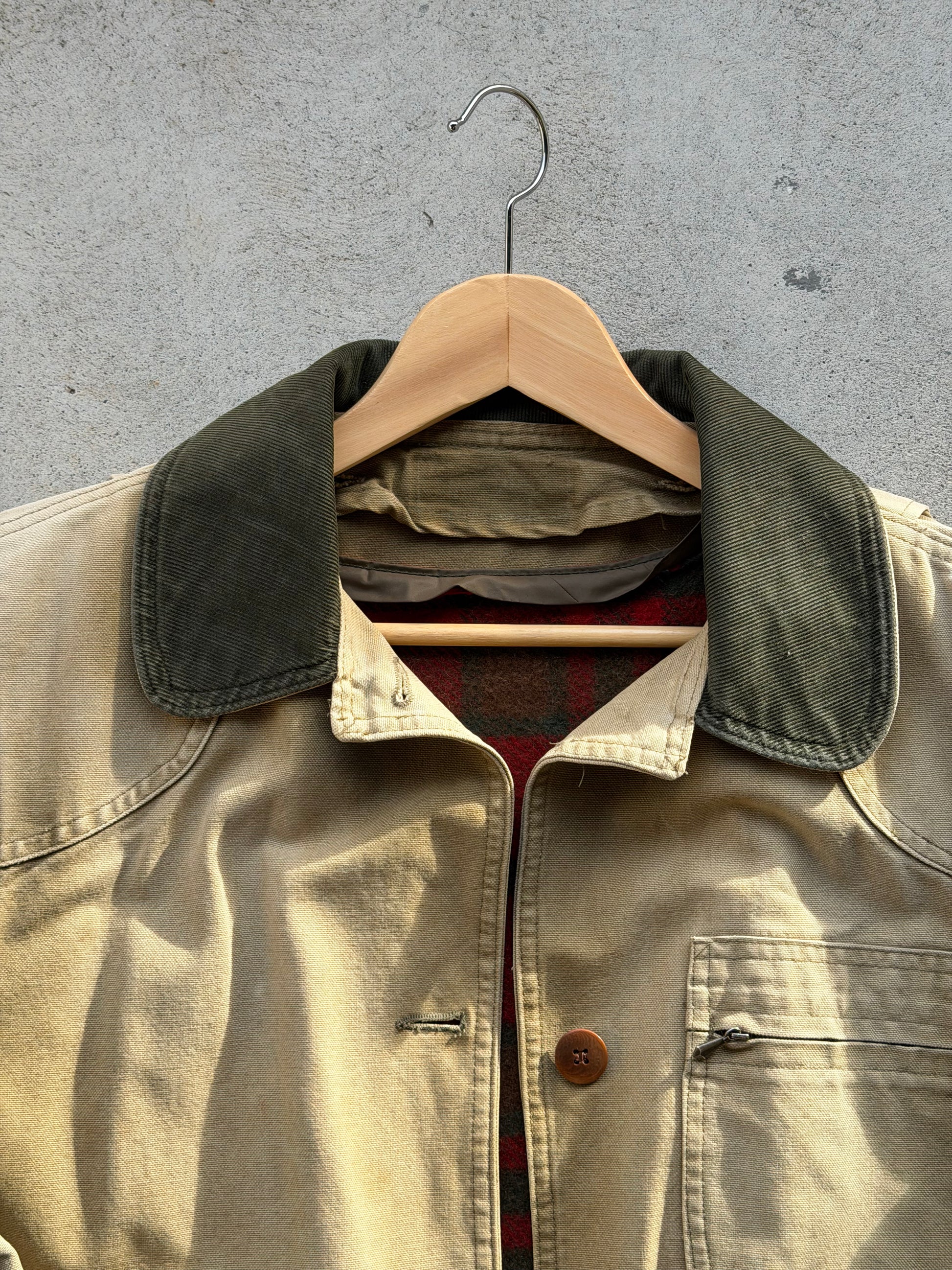 Vintage Blanket Lined Chore Coat - M