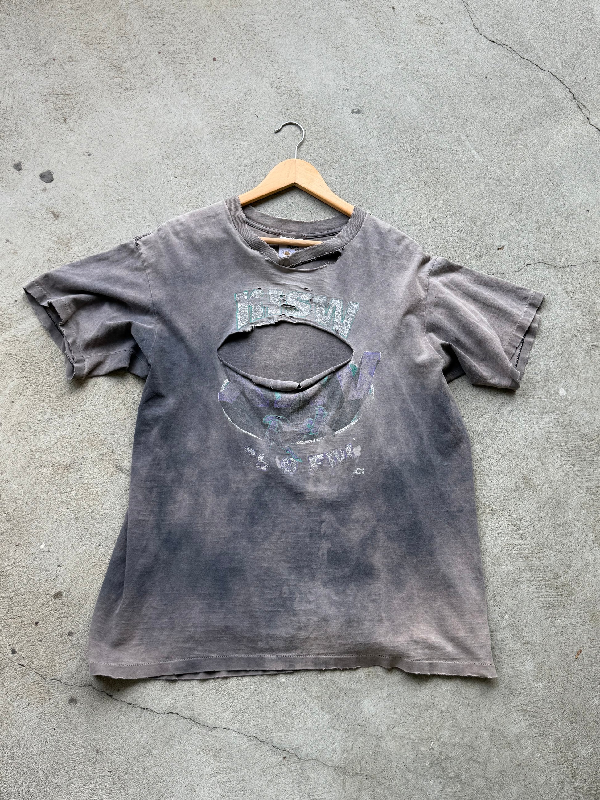 Vintage RARE KISW Tacoma Thrashed Tee - L