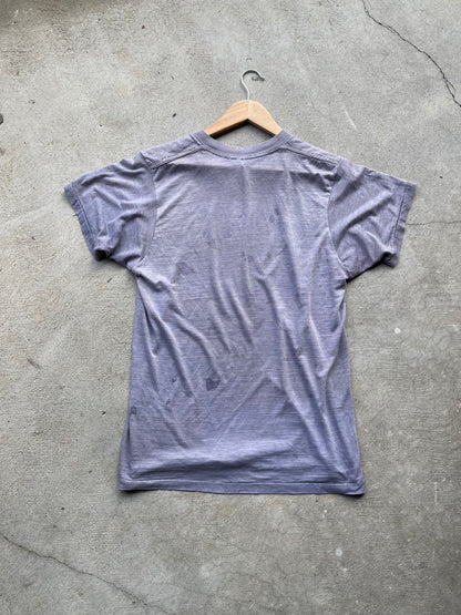 Vintage Paper Thin Crew ( LIGHT PUPLE ) - M