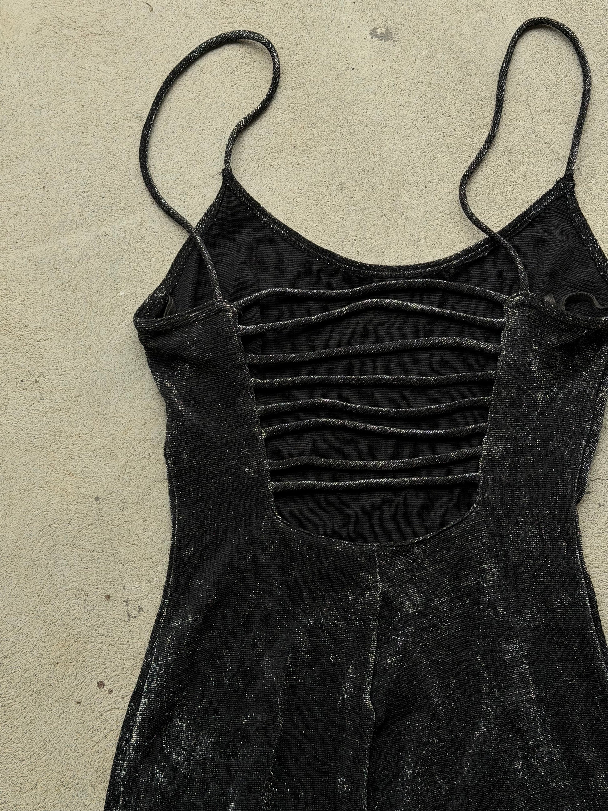 Vintage Sparkle Mini Dress - M