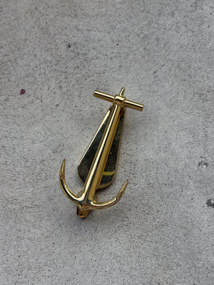 Vintage Anchor Brass Door Knocker *