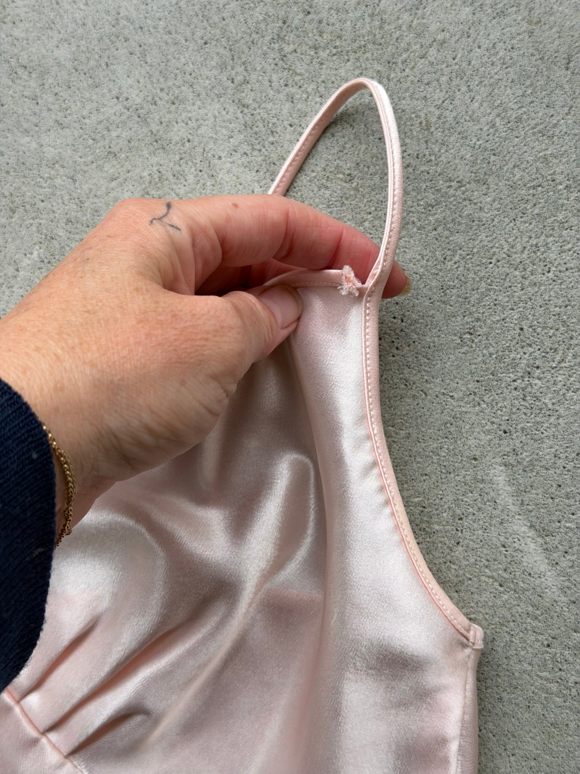 Vintage Silk Slip Dress* - S