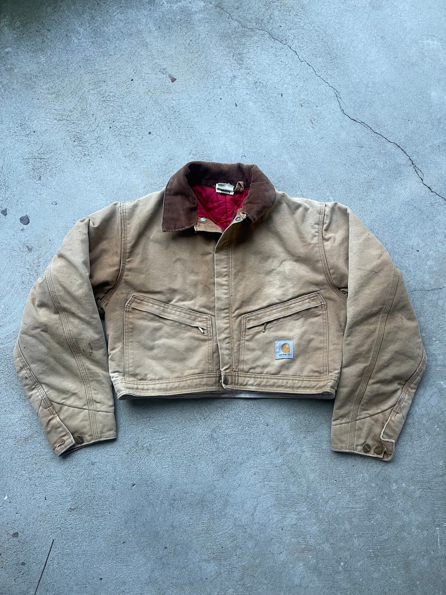 Vintage REWORKED Carhartt Crop Jacket 04 - L