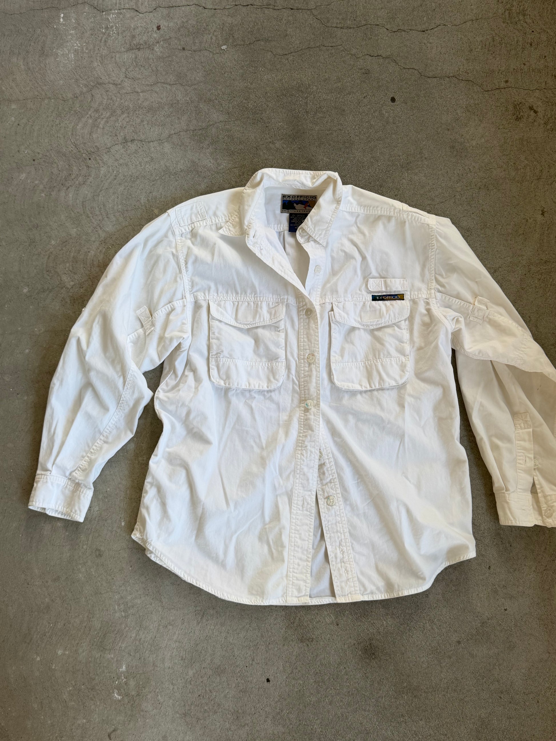Vintage EXOFFICIO Adventure Shirt - L