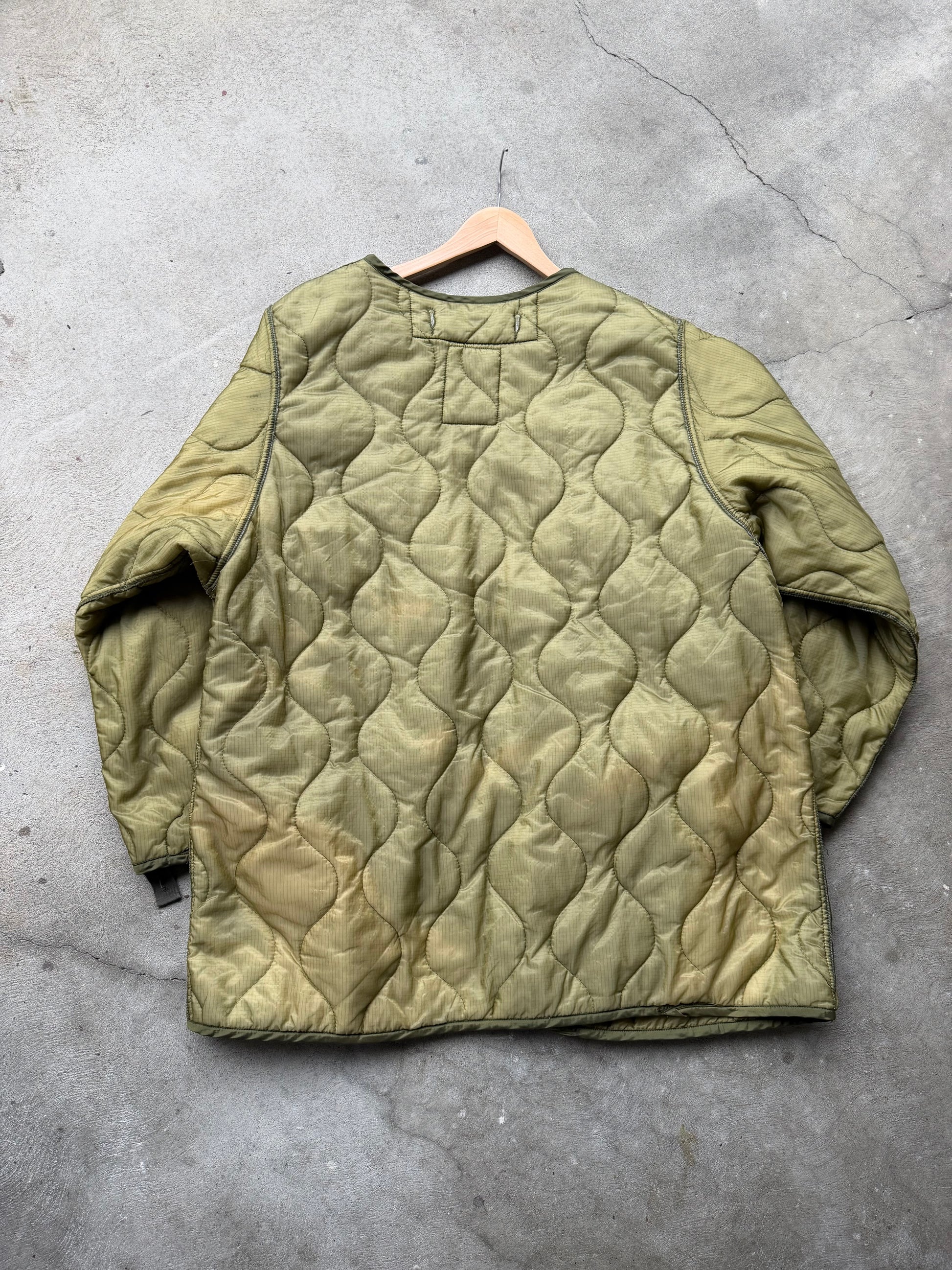 Vintage Military Parka Liner Jacket - XL