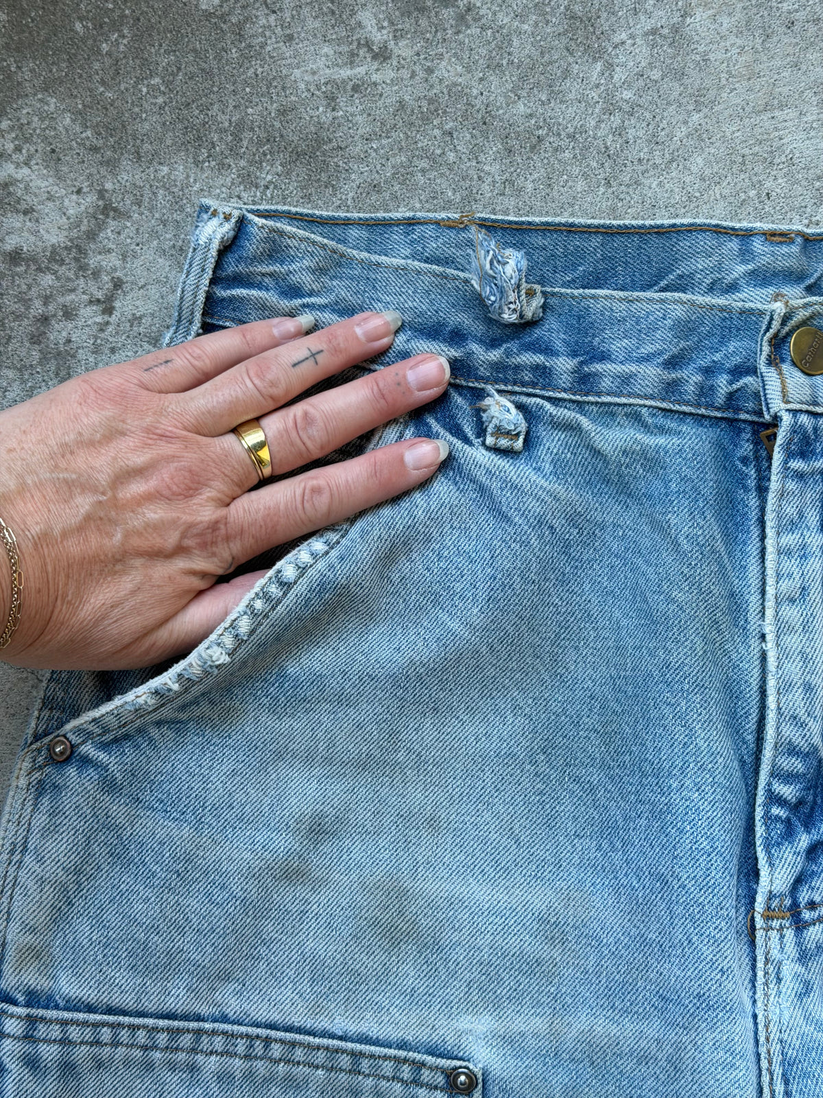 Vintage Carhartt Double Knee Denim - 32" W