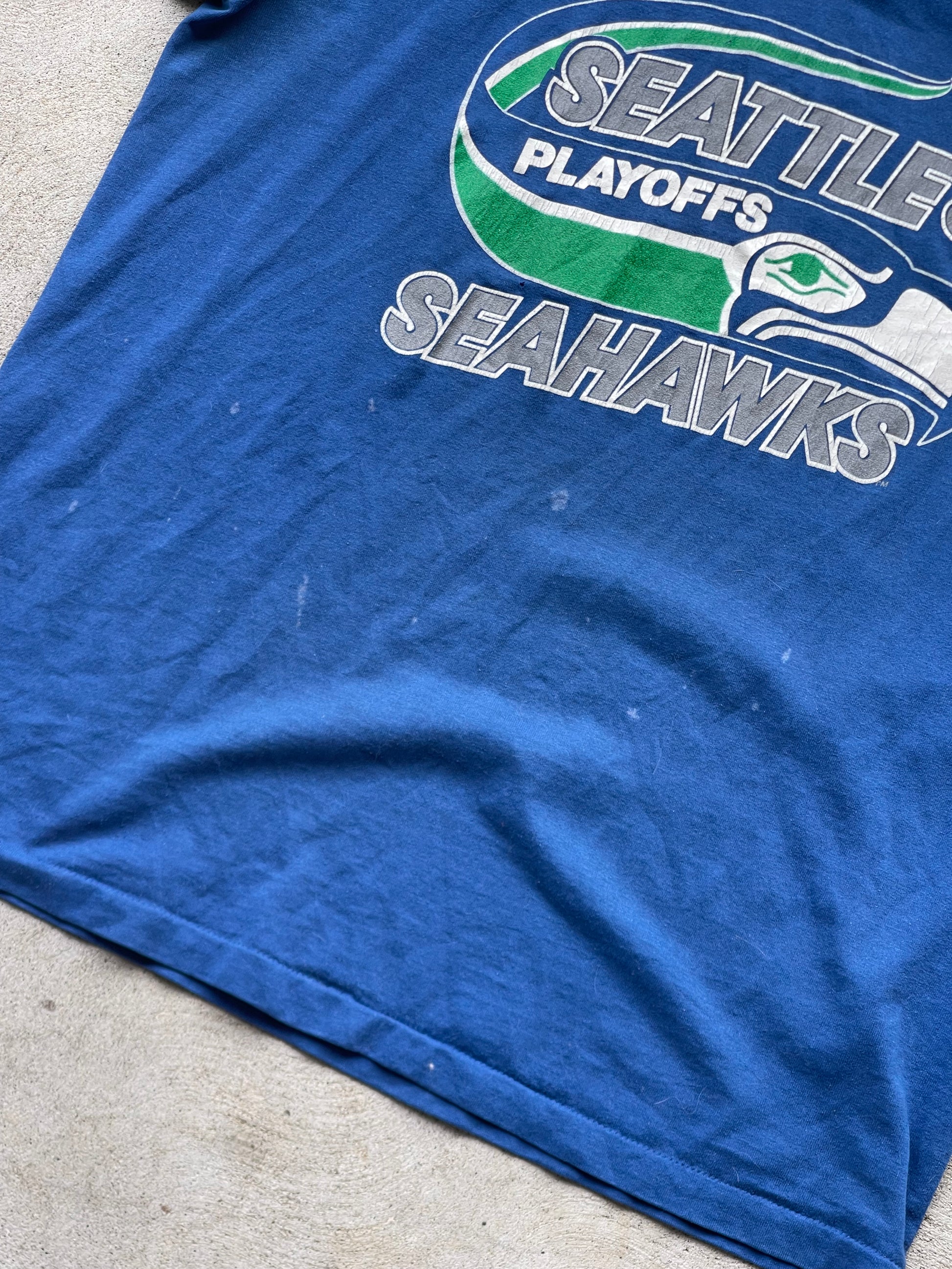 Vintage 1984 Seattle Seahawks Tee - L