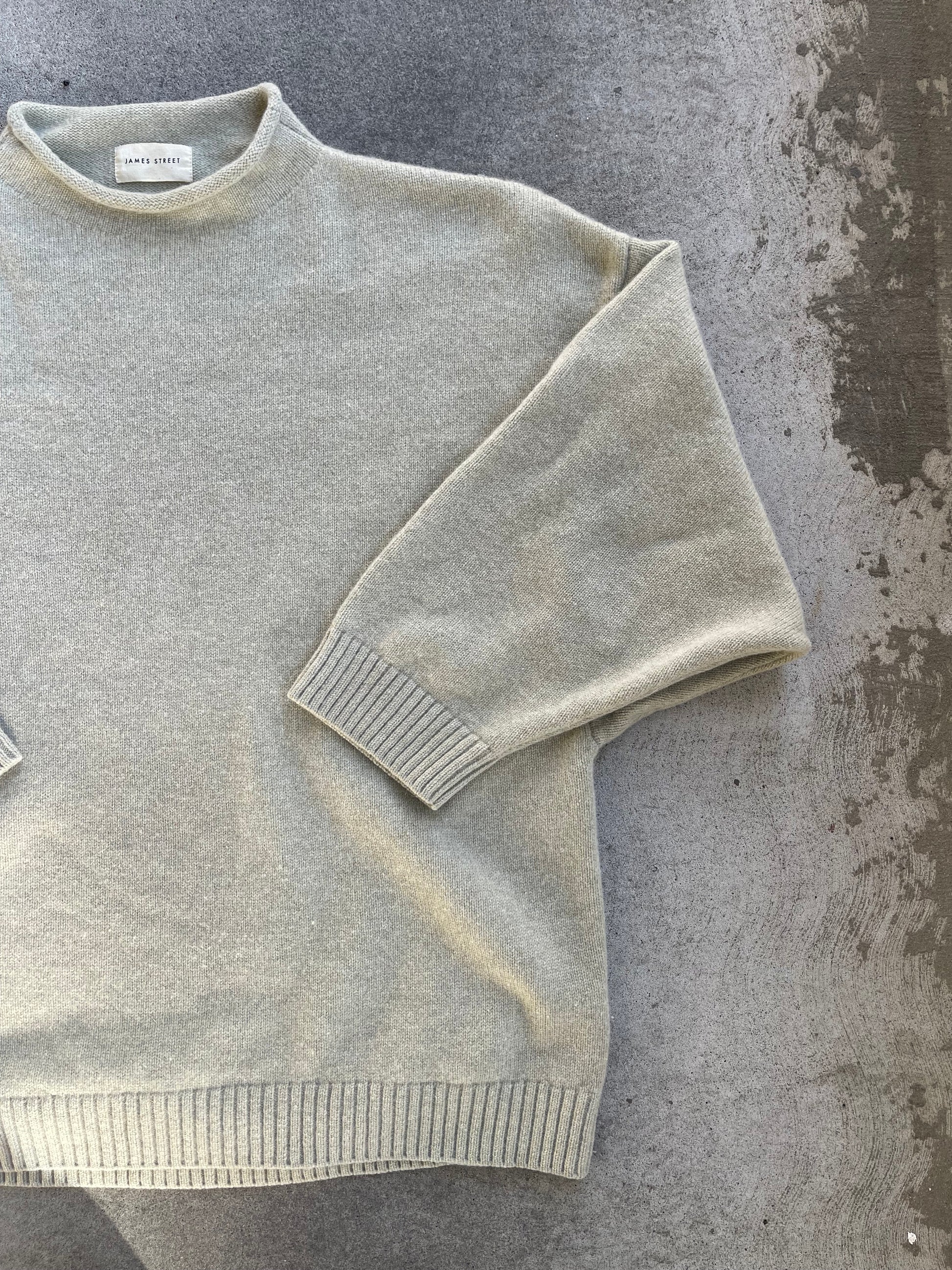 Pre-loved James Street Co Marled Funnel Sweater - M
