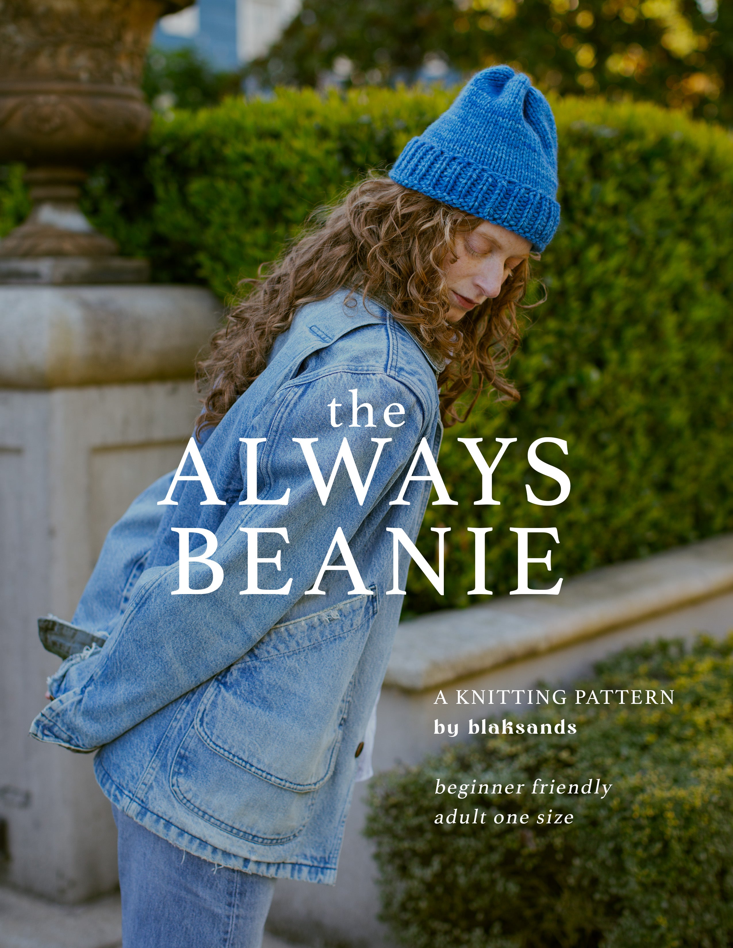 always beanie ビーニー the Always beanie - Knitting Pattern ( PRINTED BOOKLET ) – blaksands