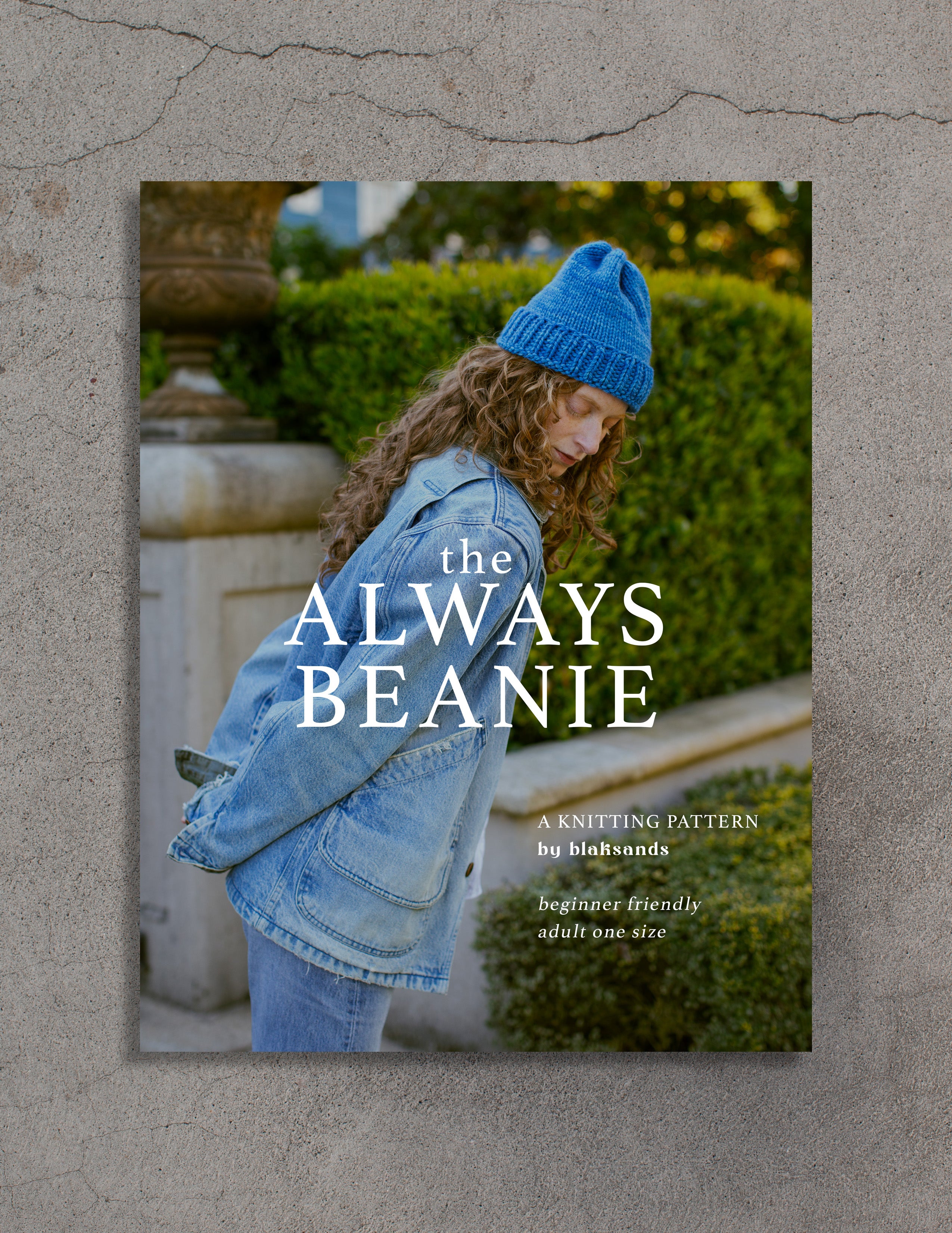 always beanie ビーニー the Always beanie - Knitting Pattern ( PRINTED BOOKLET ) – blaksands