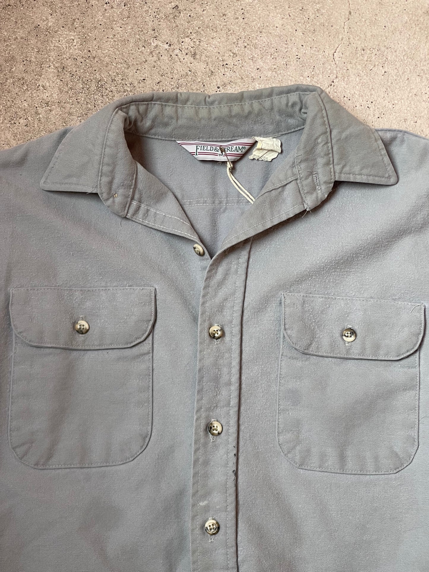 ( @ September ) Vintage Chamois Shirt in GREY - M