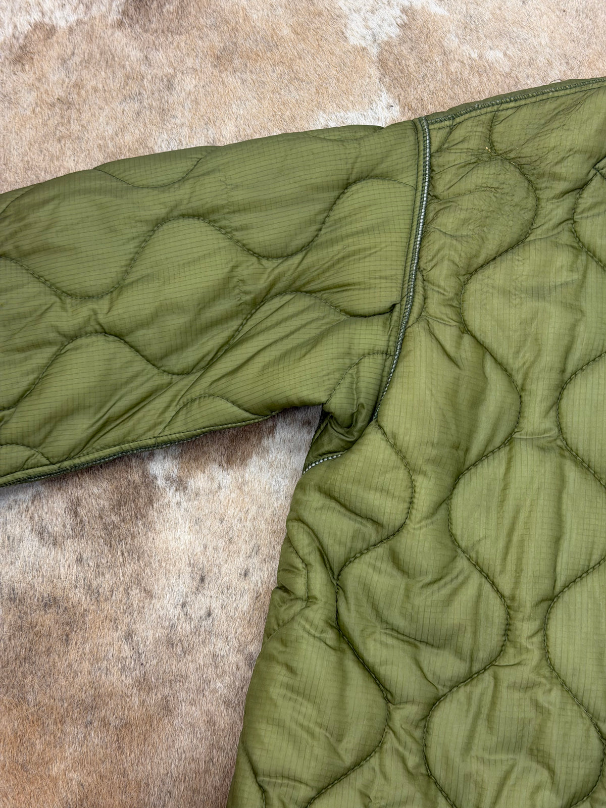 Vintage Military Parka Liner Jacket - XL