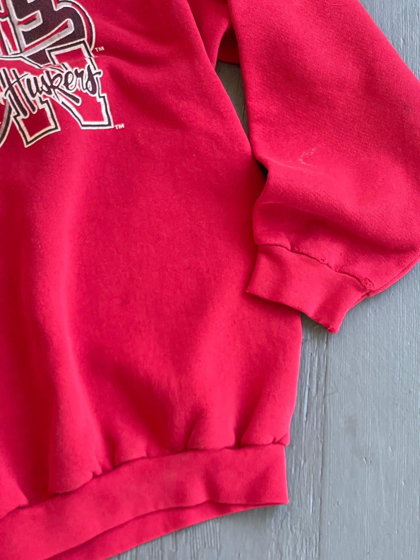 Vintage 90s Nebraska University Huskers Sweatshirt - M/L