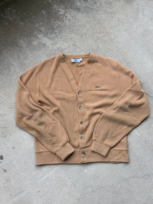 Vintage Dad Cardigan in TAN - M