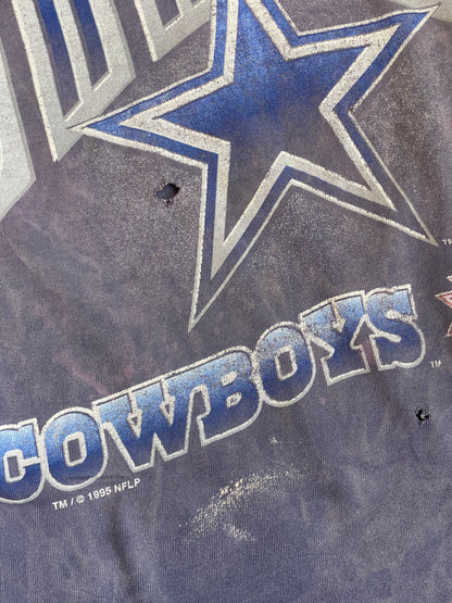 Vintage Thrashed 95 Dallas Cowboys Tee - L/XL
