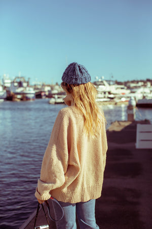 the Watch Cap - Knitting Pattern ( DIGITAL DOWNLOAD )