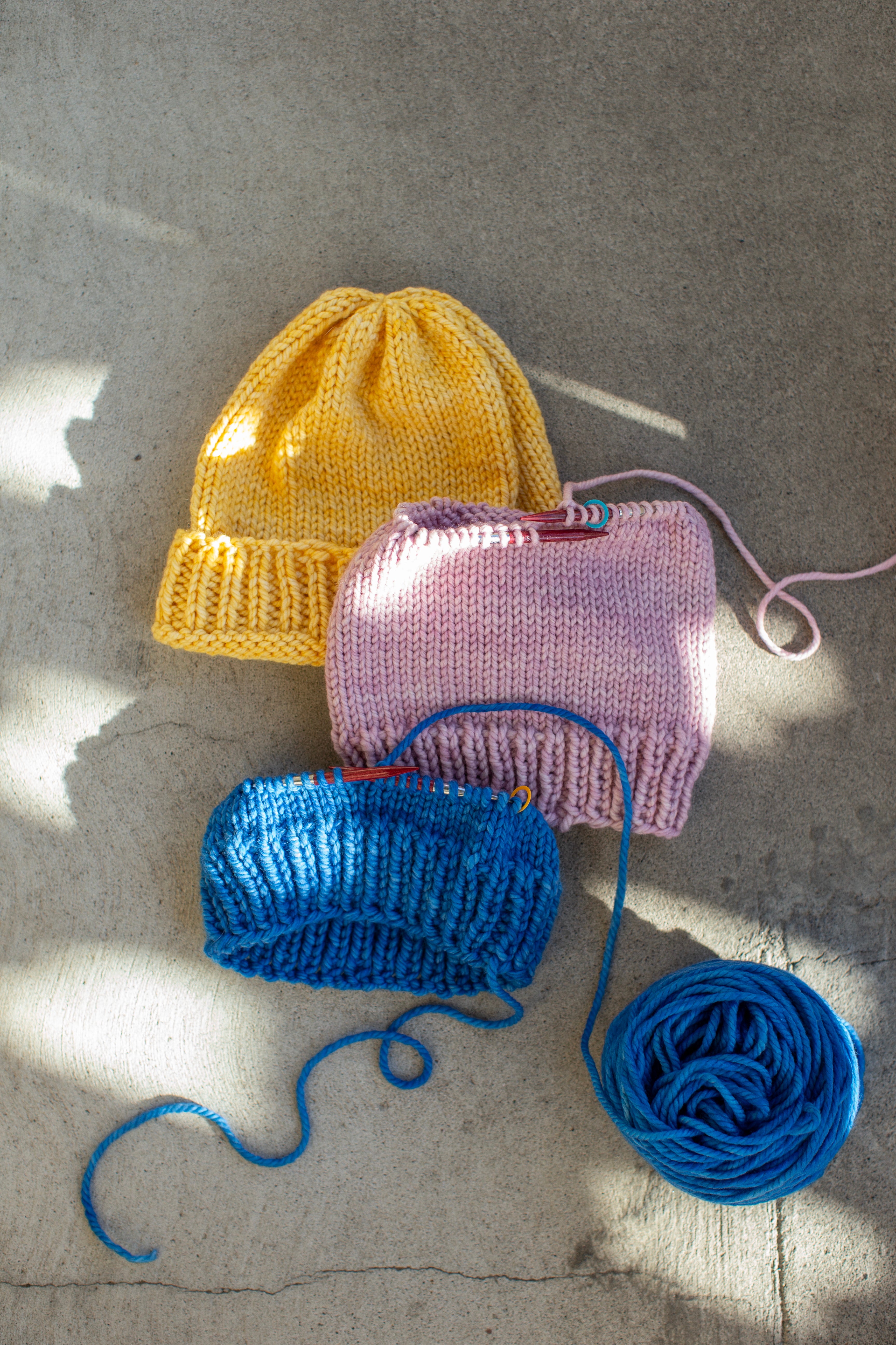 the Always beanie - Knitting Pattern ( PRINTED BOOKLET ) – blaksands