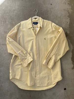 Preloved Ralph Lauren Button Down in BUTTER - OS