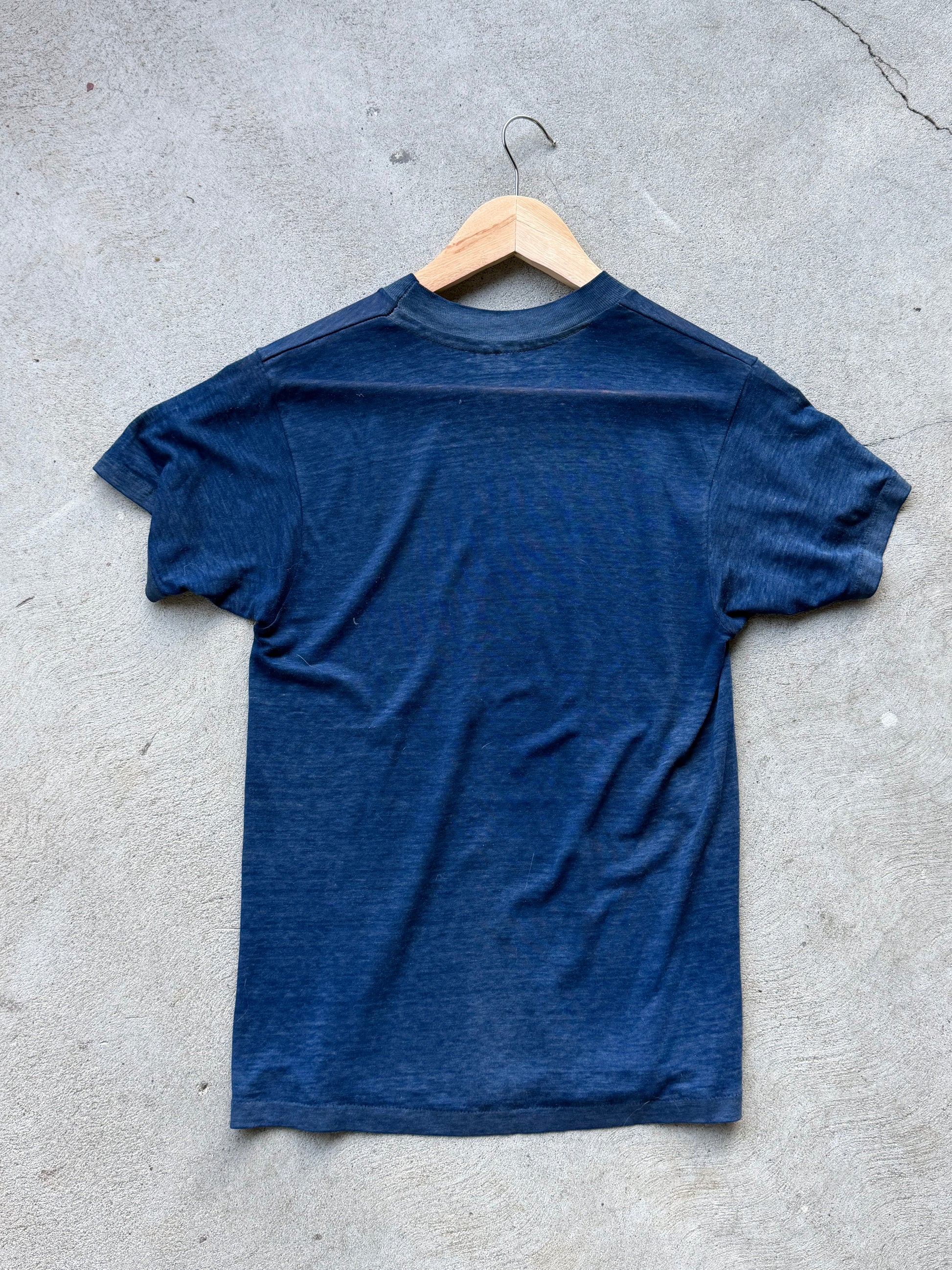 Vintage Paper Thin "Key West" Tee NAVY - S