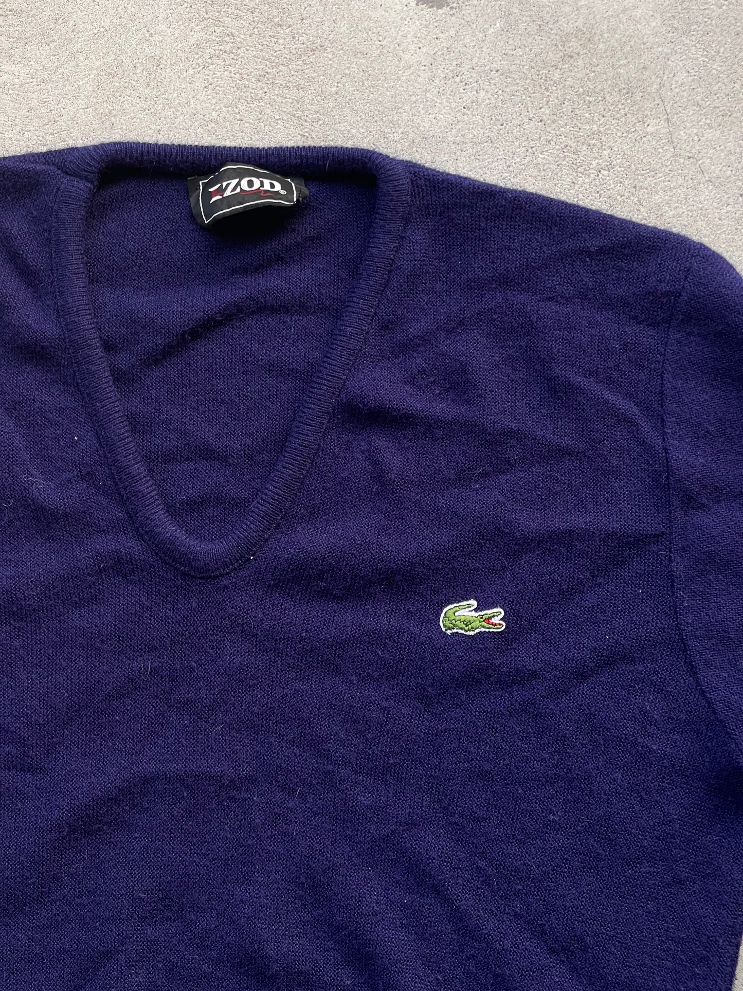 Vintage Izod Lacoste Sweater in NAVY - S/M