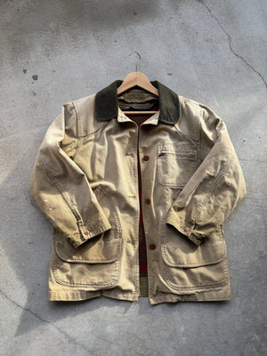Vintage Blanket Lined Chore Coat - M