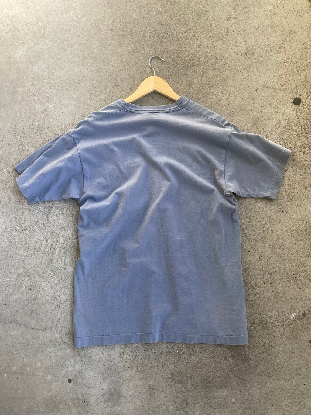Vintage Pocket Tee BLUE GREY - L
