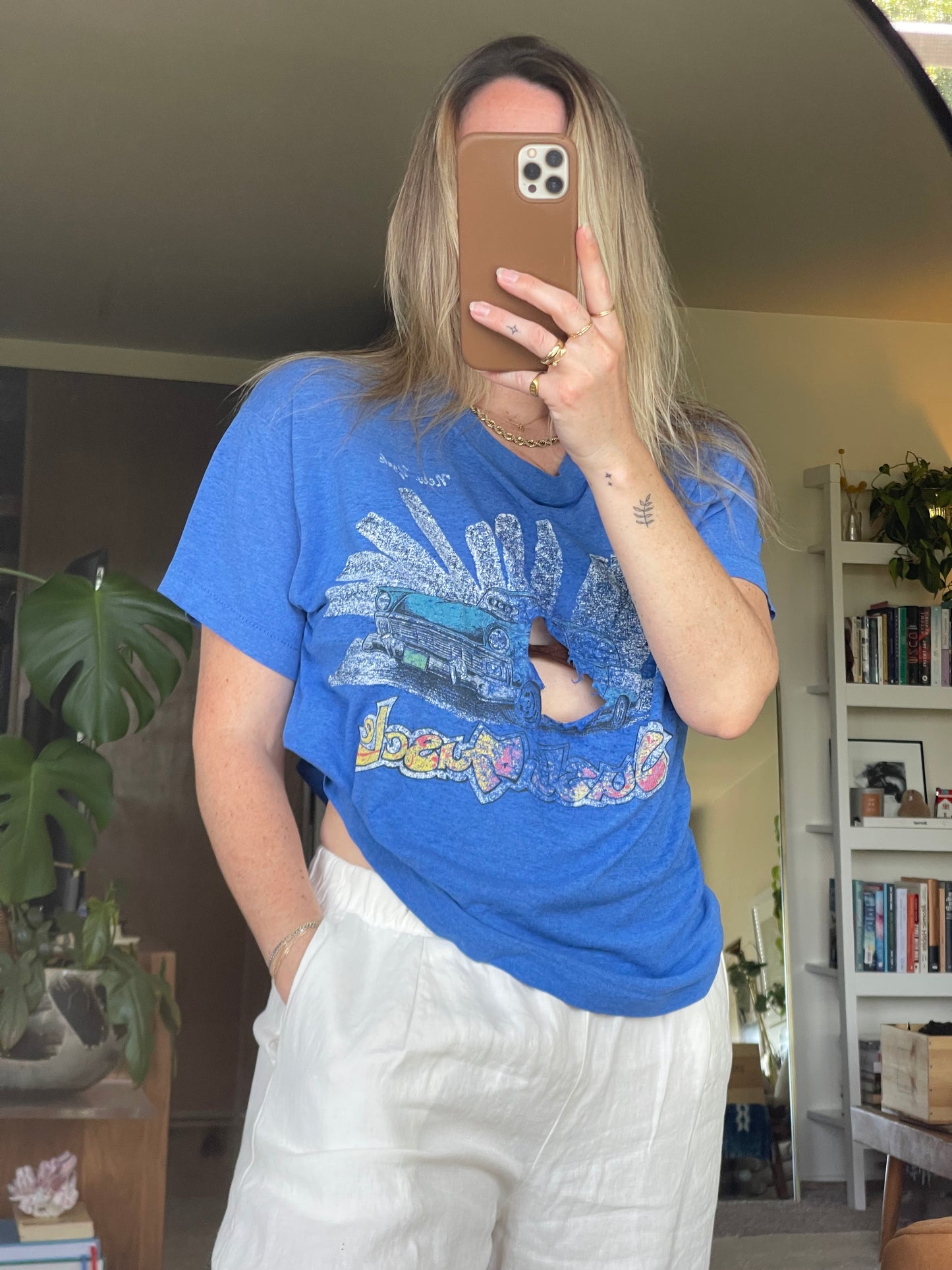 Vintage Thrashed Burnout Tee - L