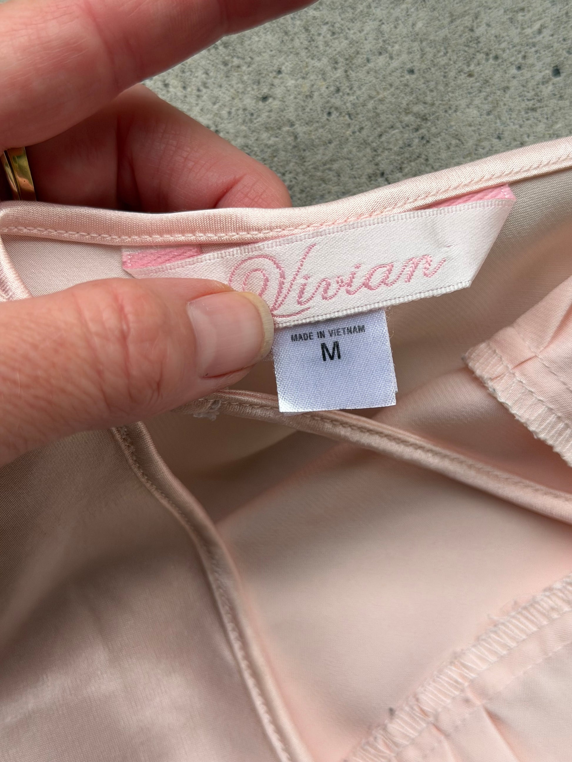 Vintage Silk Slip Dress* - S