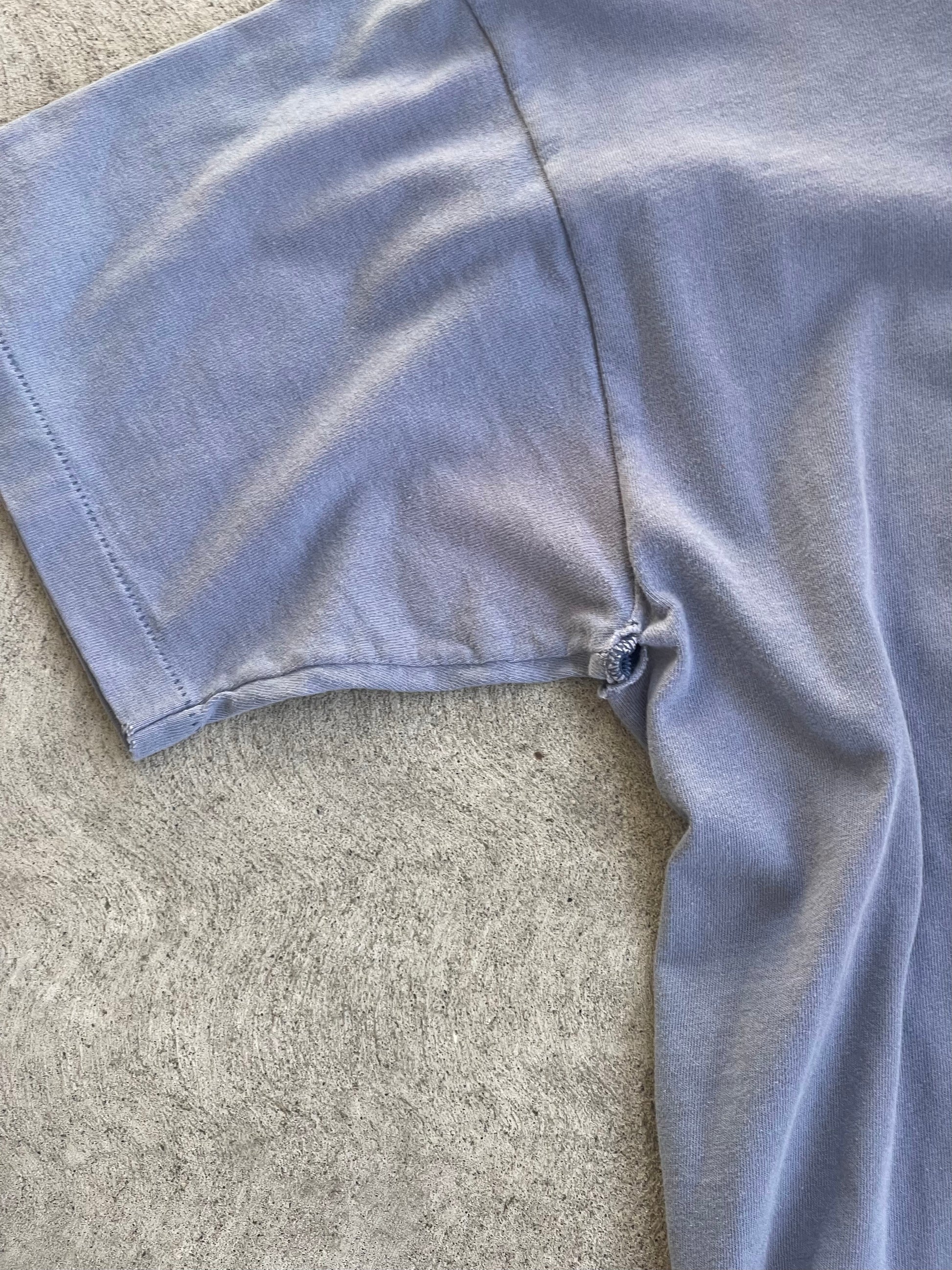 Vintage Pocket Tee BLUE GREY - L